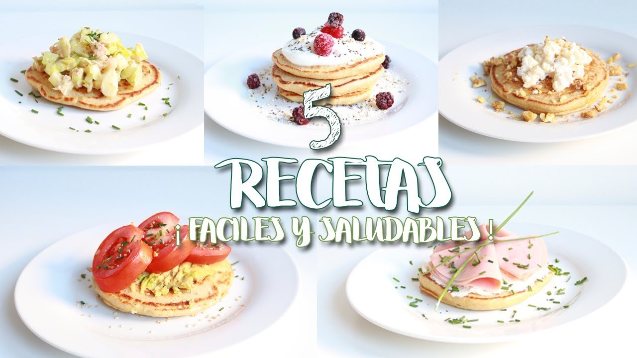 Ideas recetas SALUDABLES: blinis FÁCILES - Easy healthy recipes & ideas  | 2BeFIT