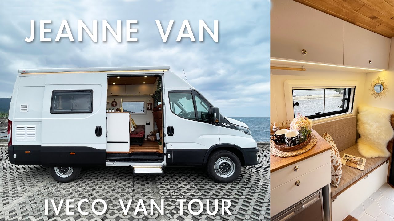 IVECO 露營車 🚍 改造出典雅歐風大房車，開到哪裡都像在家一樣舒服 ✨🏠 |  Jeanne Van