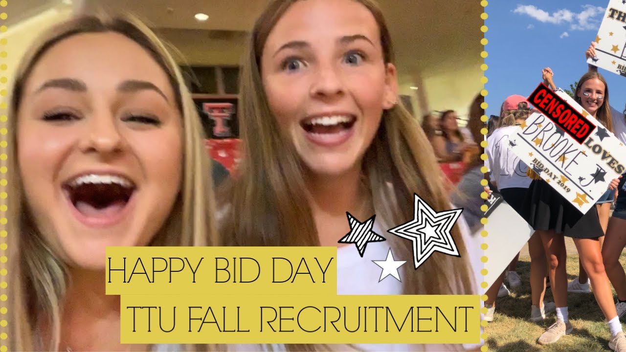 TEXAS TECH FALL RECRUITMENT // 2019
