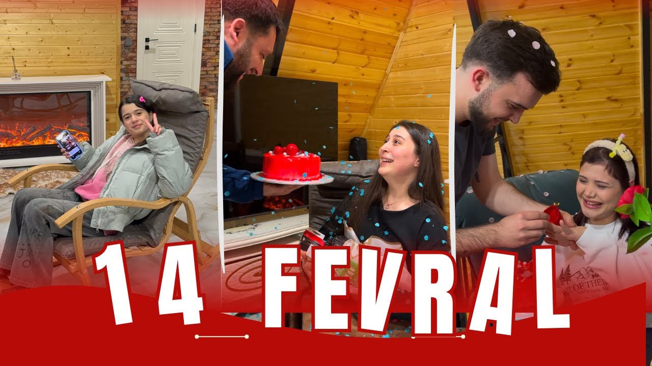 SEVGİLİLƏR GÜNÜ 😍 | VİLLADA QALDIQ