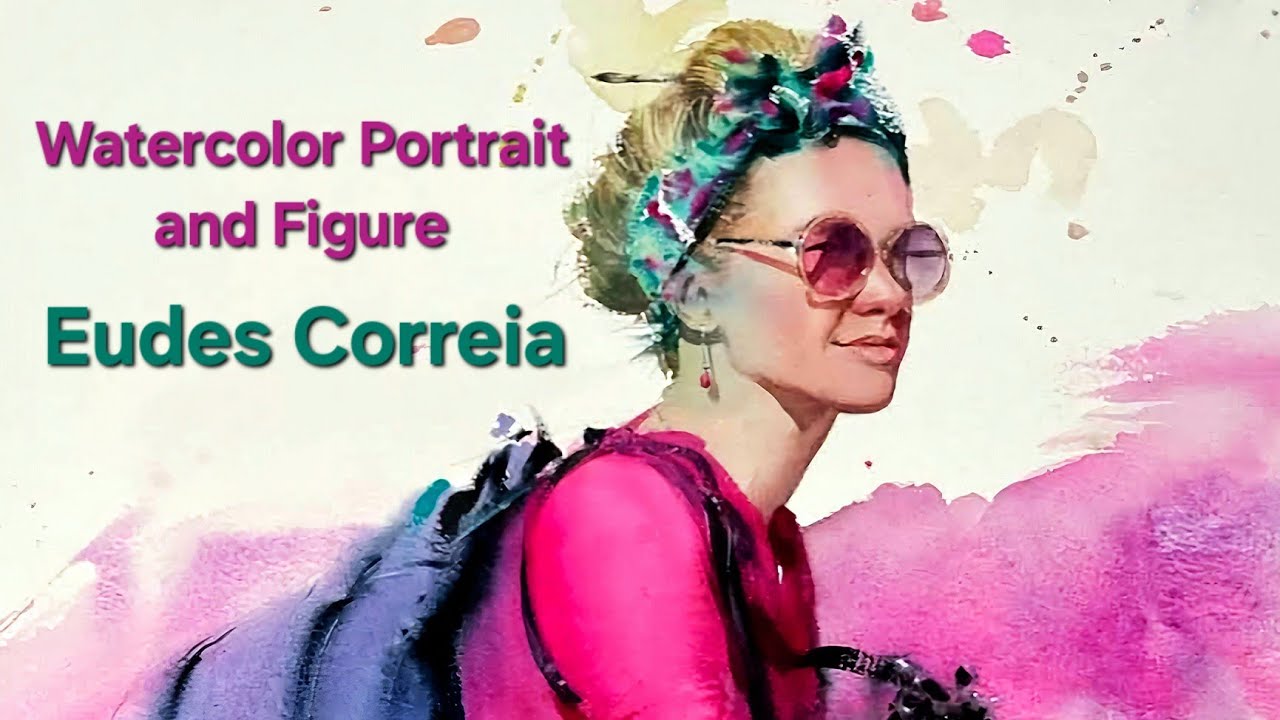 Eudes Correia Watercolor Portrait and Figure Paintings - Slideshow