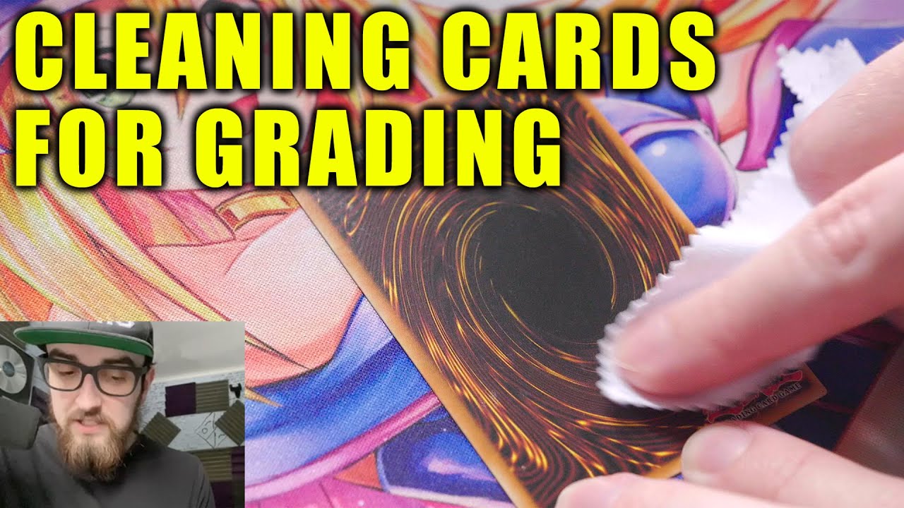 How I CLEAN Cards for PSA & BGS Grading