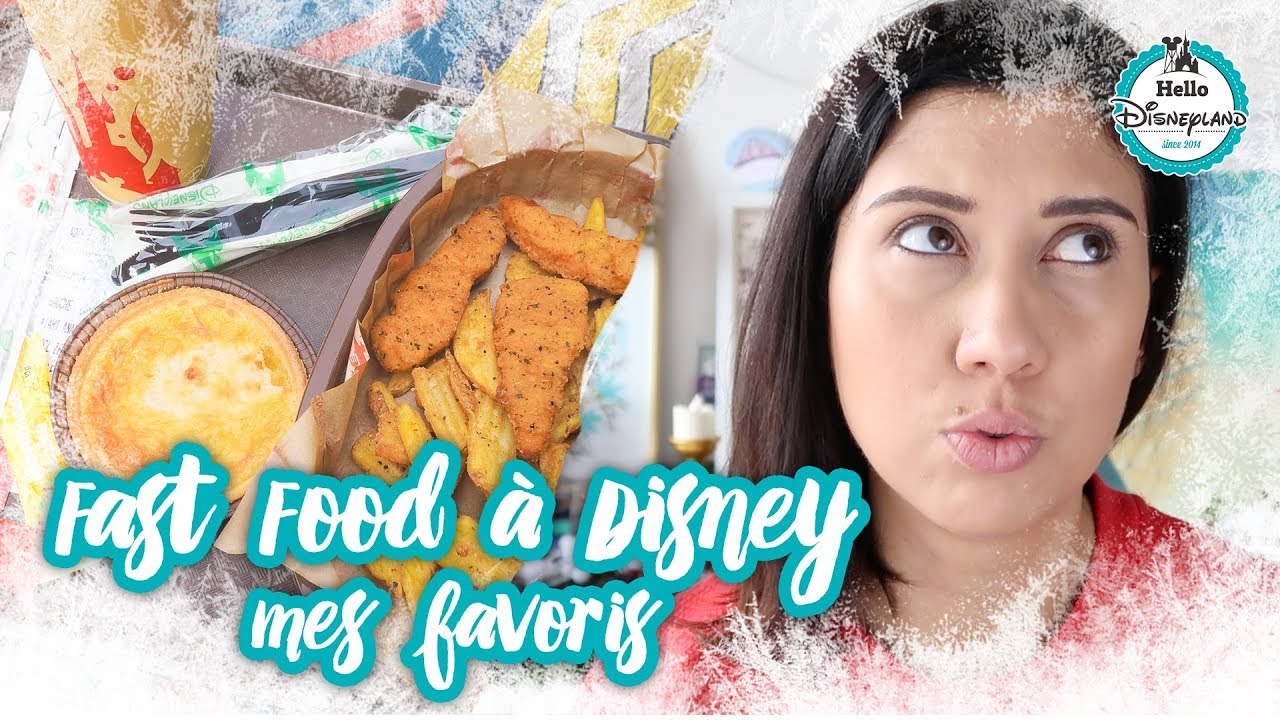 TOP 5 FAST FOOD A DISNEYLAND PARIS