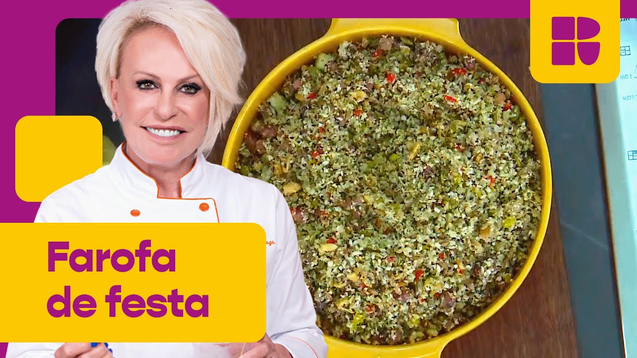 Farofa de festa para o Réveillon | Ana Maria Braga | Mais Você