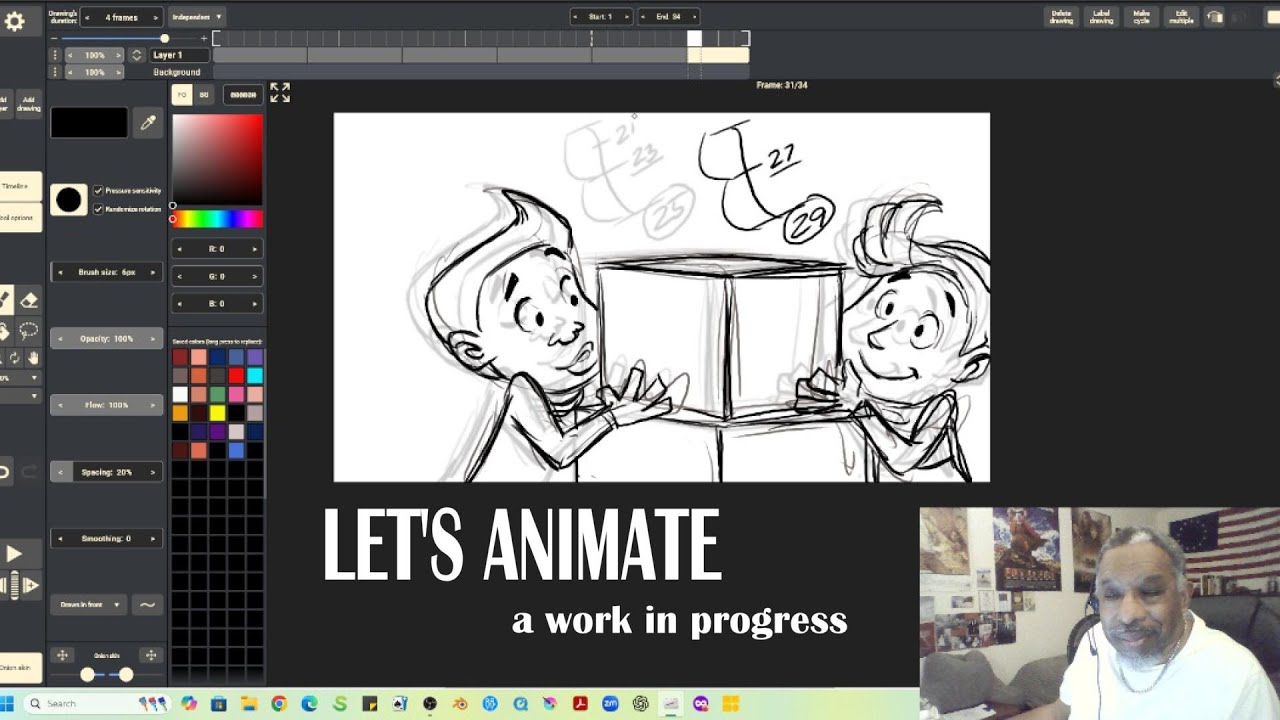 LET'S ANIMATE a work in progress