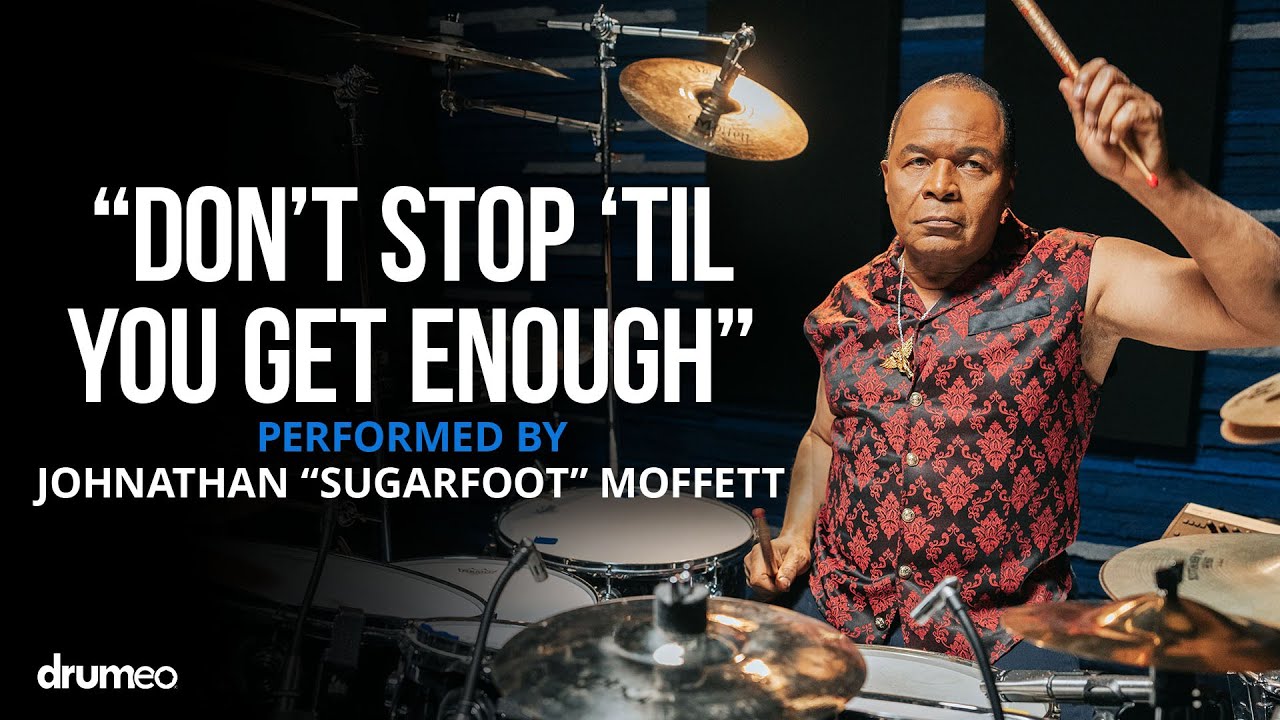 Michael Jackson's Drummer Jonathan Moffett Performs 