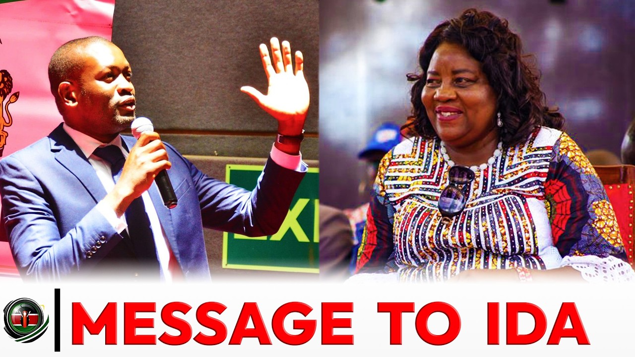 🔴Breaking: Sifuna's Powerful Message To Ida Odinga  Causes Controversy In Kenya