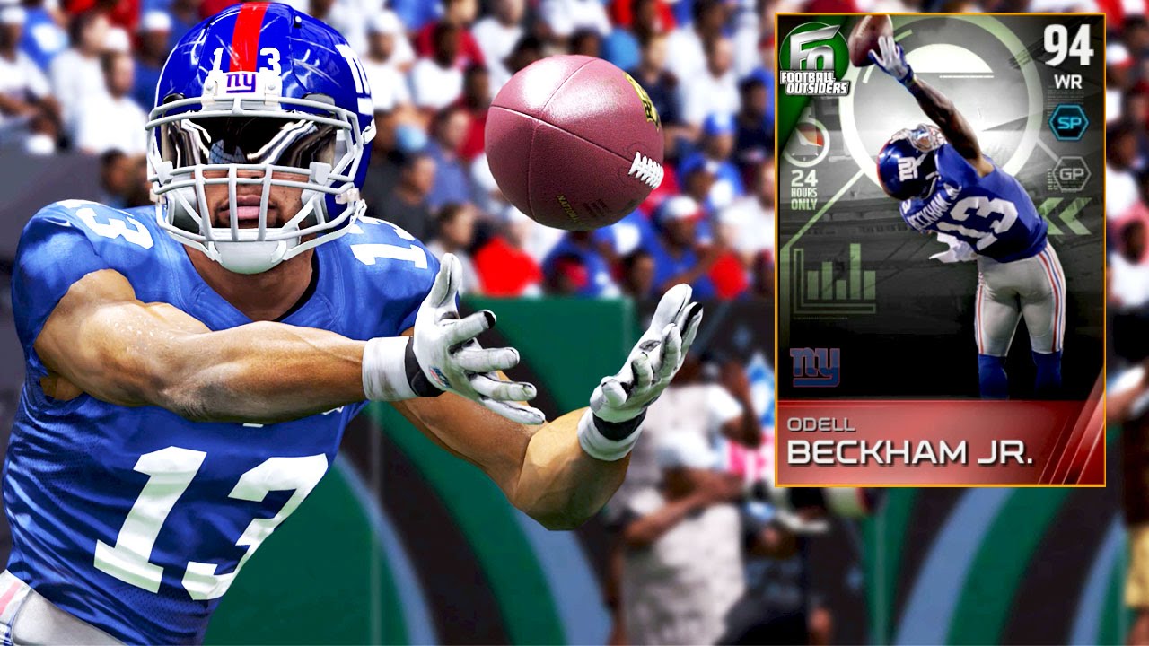 Madden 15 Ultimate Team Next Gen Gameplay - Odell Beckham @OBJ_3 Makes Guy Rage Quit! Beckham BEAST!
