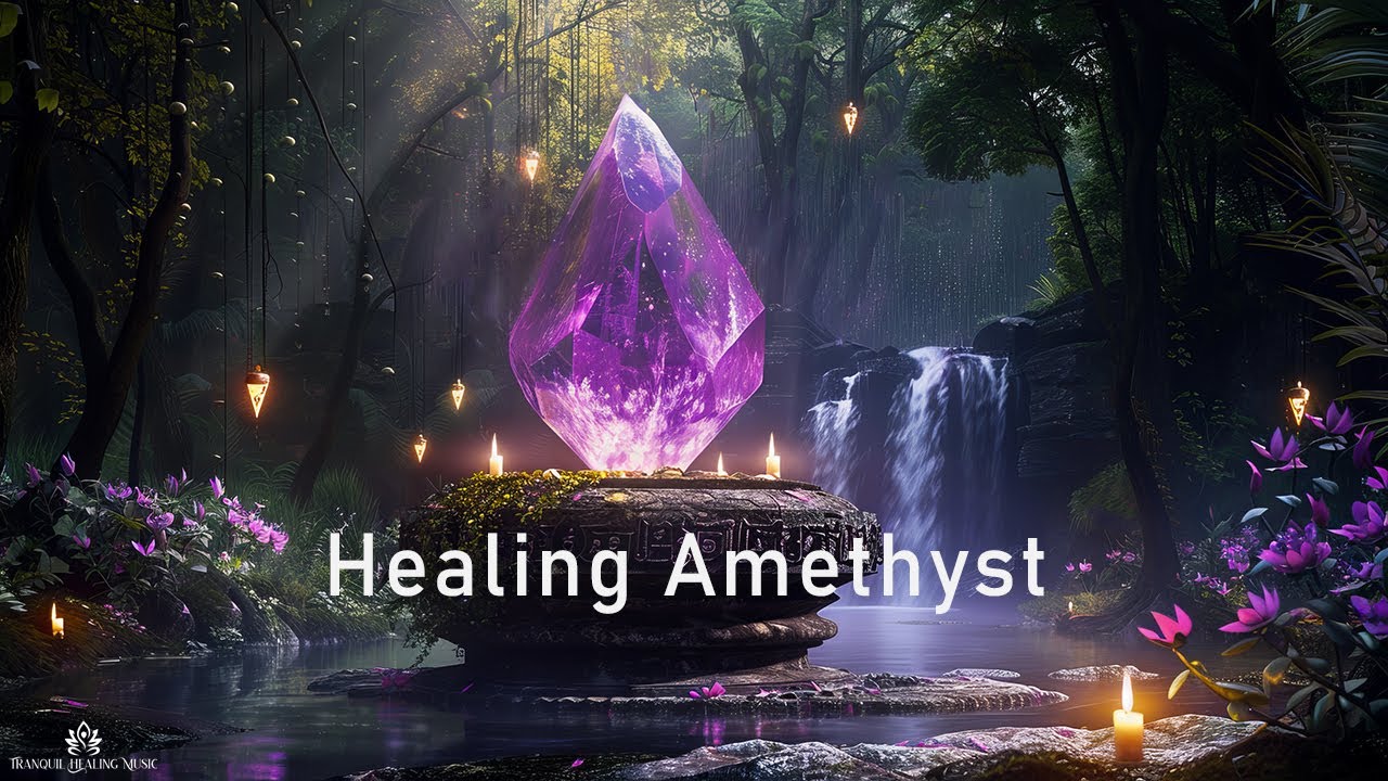 Healing Amethyst - Beautiful Ethereal Ambient Music - Tranquil Healing Ambient Journey