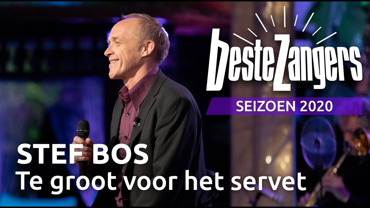 Stef Bos - Te groot voor het servet | Beste Zangers 2020