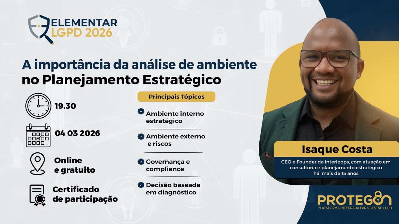 Elementar LPGD 2026 A importância da análise de ambiente no Planejamento Estratégico