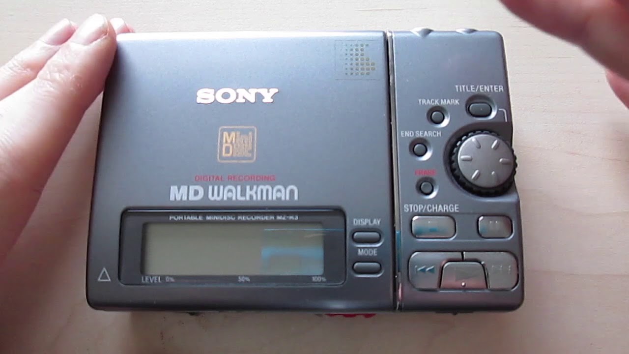 SONY MZ-R3 Portable MINIDISC Recorder