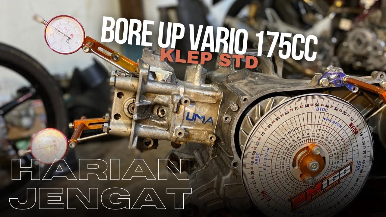 BORE UP VARIO SPEK 62mm HARIAN JENGAT‼️175cc ANTI LEMOT ANTI OVERHEAT 🤙