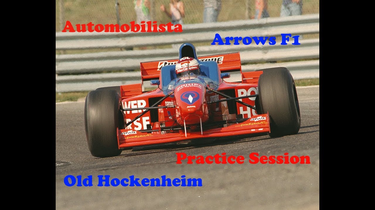 Automobilista: The Fashion of Old Hockenheim, F1 1996, ArrowsF1, P1 Session! (incl. Track IR)