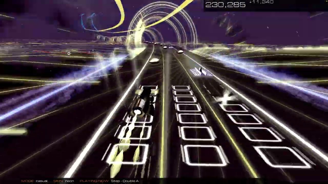 Audiosurf 2: Double A - Step (smooth 90s jungle)