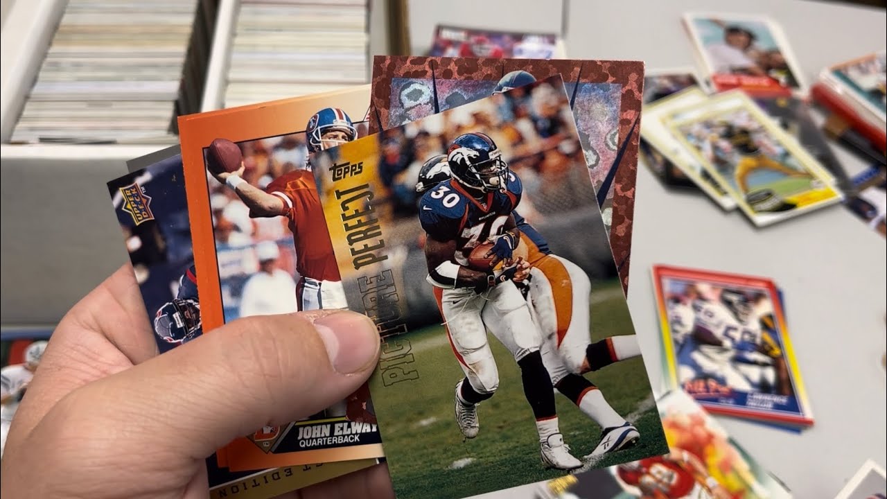 FOOTBALL CARDS! FROM GOODWILL! FOR $125!!!