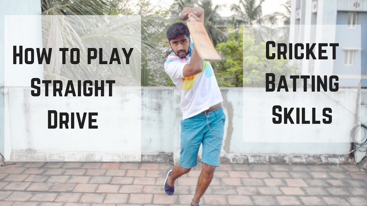 How to play Straight Drive Cricket Batting Tips |  | Tamil Cricket Tutorial | Cricket Tips