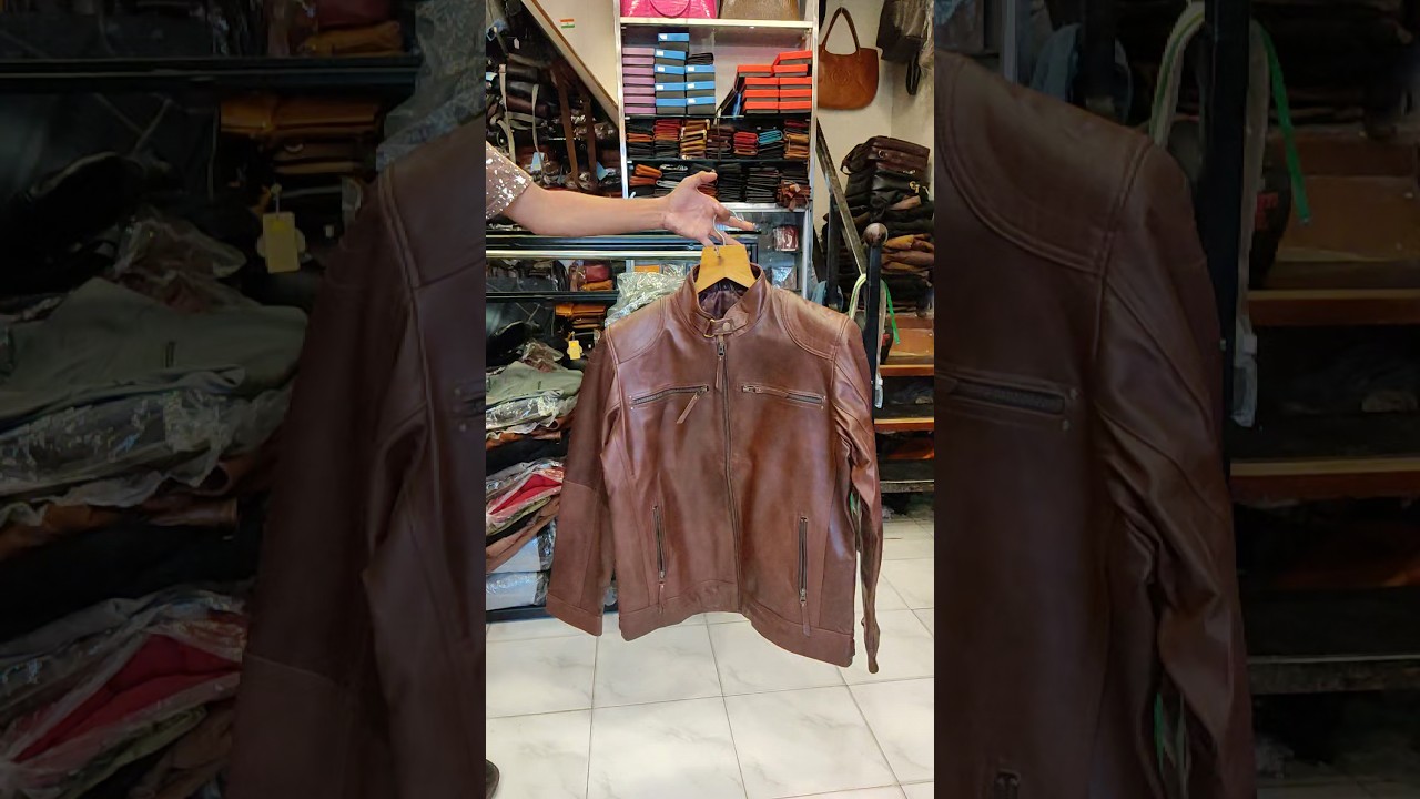 LEATHER JACKET WHOLESALE MANUFACTURER MUMBAI  DHARAVI LEATHER MARKET UNDER BUDGET STYLE TRENDING