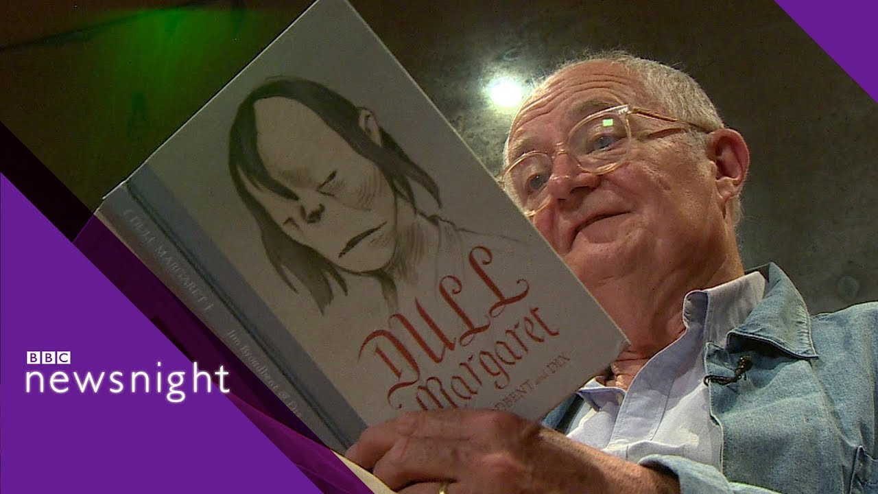 Jim Broadbent turns graphic novelist - BBC Newsnight