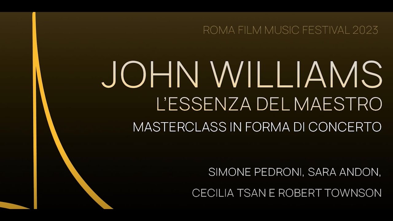 Sara Andon about meeting John Williams - Masterclass 2023