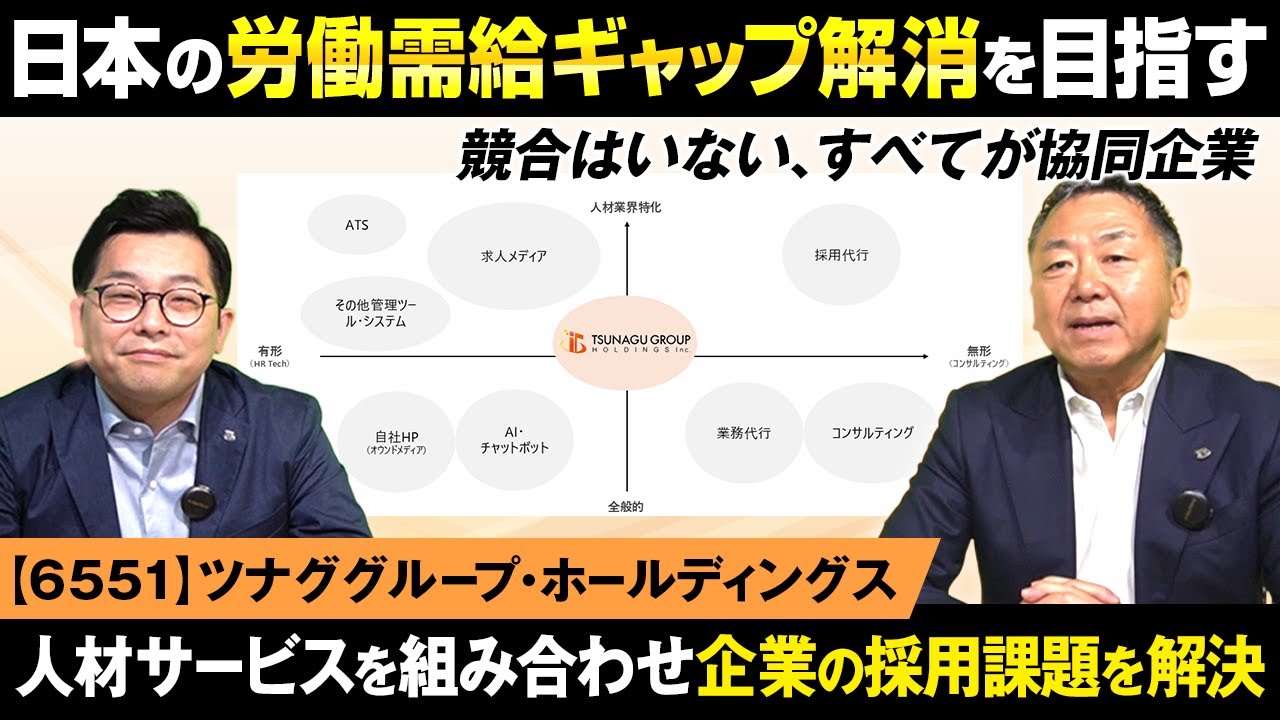 【IR解説】ツナググループは何をしている会社？ビジネスモデルを分かりやすく解説！（証券コード：6551 / 株式会社ツナググループ・ホールディング）