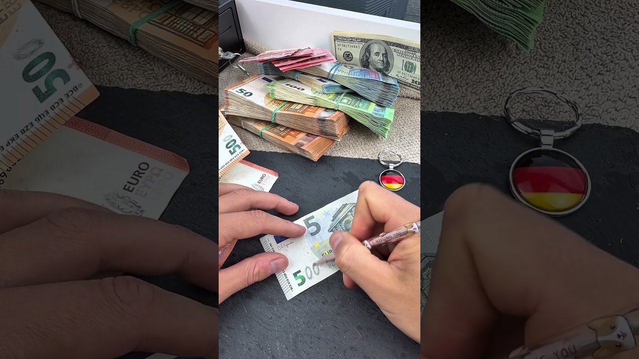 Zähle Bargeld 💶💸