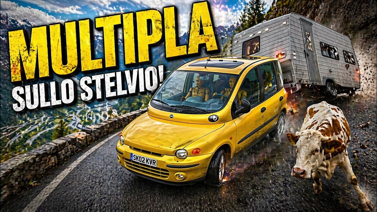 VACANZE SULLO STELVIO | FIAT MULTIPLA | BEAMNG DRIVE