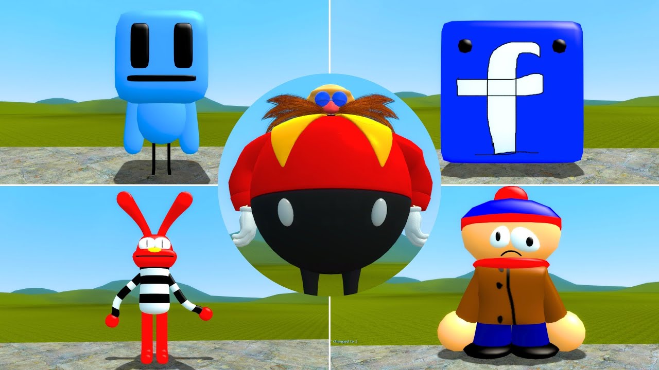 🎉NEW 3D SANIC CLONES MEMES NEXTBOT v9 PART 1 IN Garry's Mod🎉