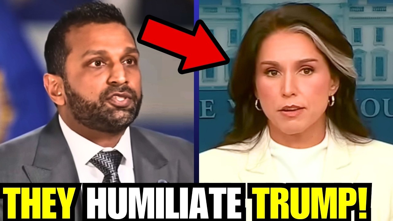 Tulsi, Kash Patel HUMILIATE Trump in BRUTAL hearing