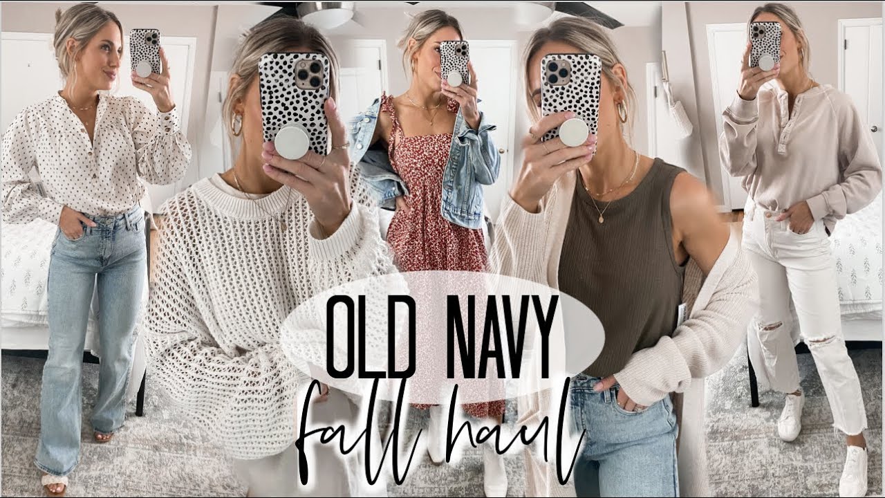 OLD NAVY TRY ON HAUL | FALL 2022 + Kids Clothes!