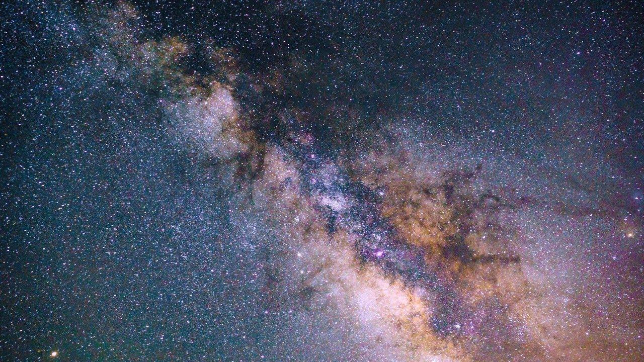 Floating Through the Golden Milky Way 🌙 1 Hour of Calm Music for Deep Sleep & Relaxation