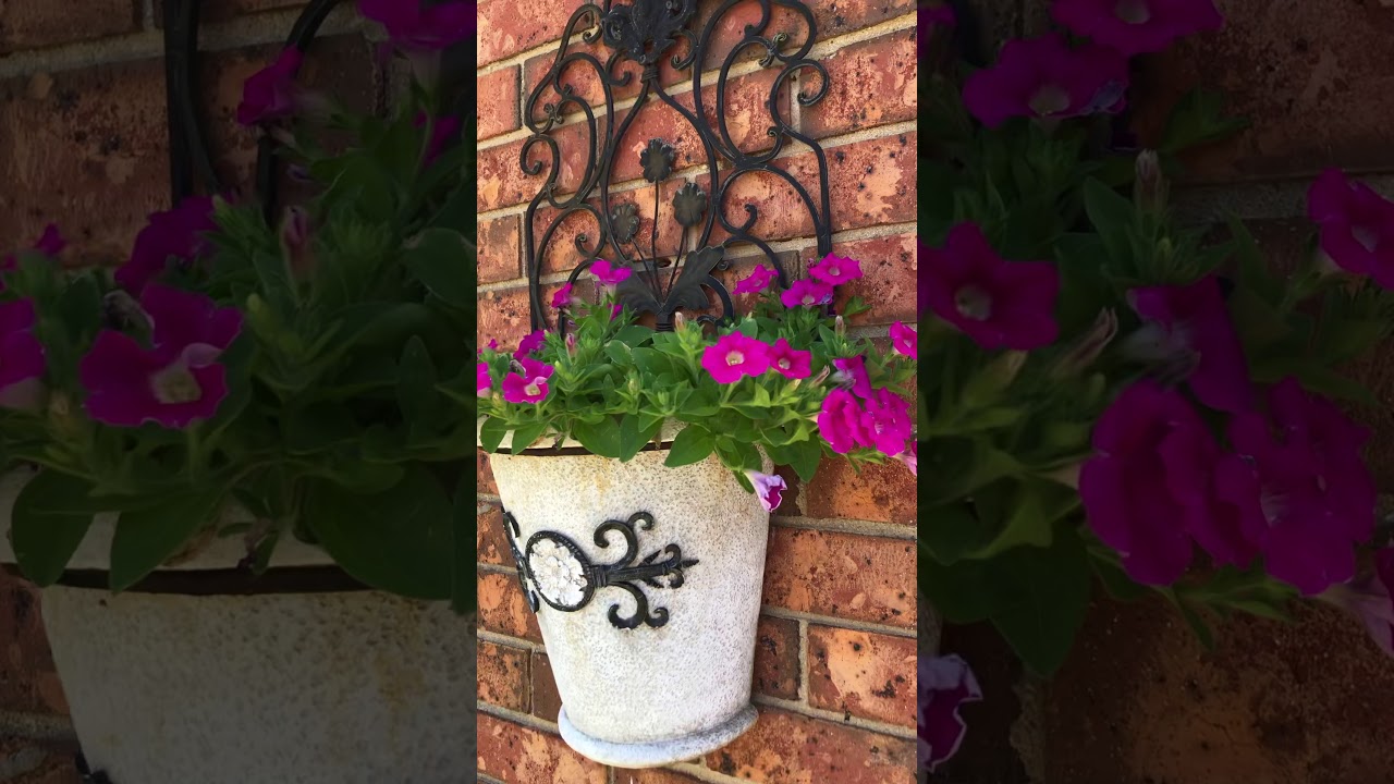 Beautiful flower pot, Vacker blomkruka