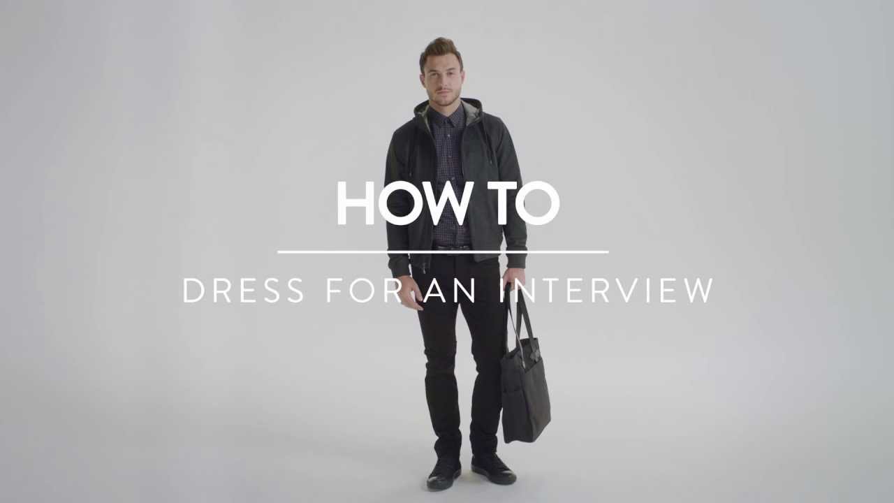 What to Wear to a Job Interview | Nordstrom Men's Shop
