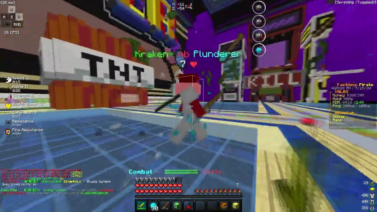 RUNNING THROUGH ARCADE ft. Trin | Minecadia Factions Montage
