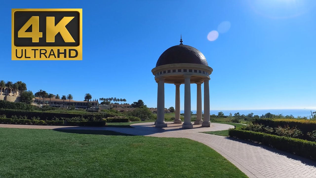 4K Video Pelican Hills Resort at Newport Coast California Luxury Hotels Ocean Front Golf Course