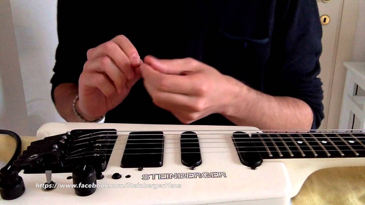 How to adjust your Steinberger trem (action/intonation)