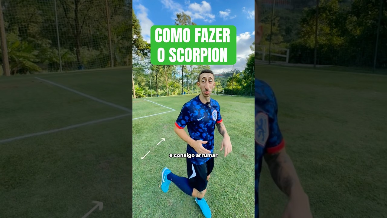 COMO FAZER O SCORPION 🔥 #futebol #altinha #scorpion #tutorial #bera