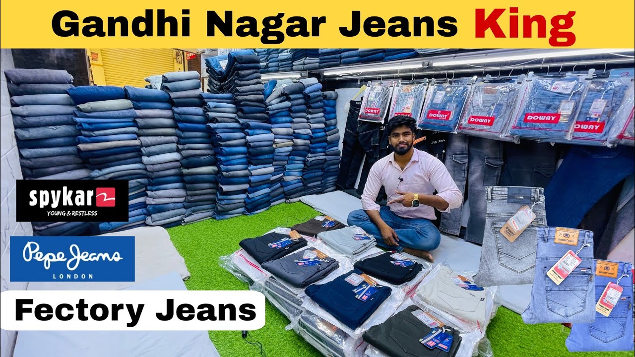 Branded Jeans Wholesale Market in Delhi | Delhi Jeans Wholesale Market | Gandhi Nagar Market Delhi