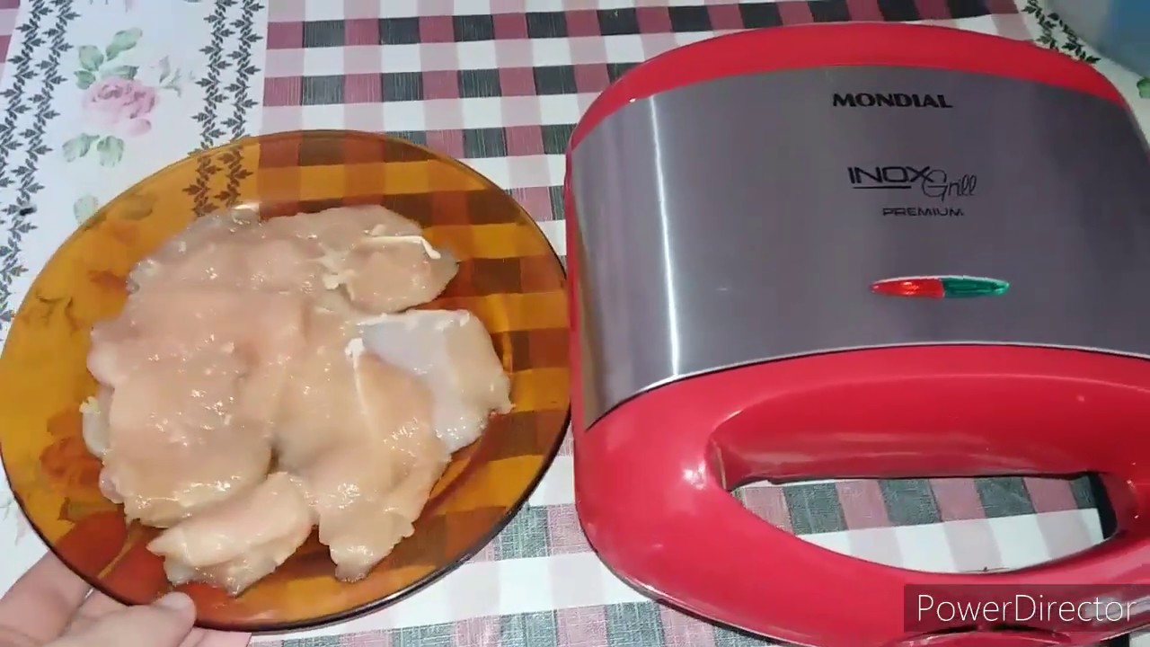 COMO FAZER FILÉ DE FRANGO NA SANDUICHEIRA