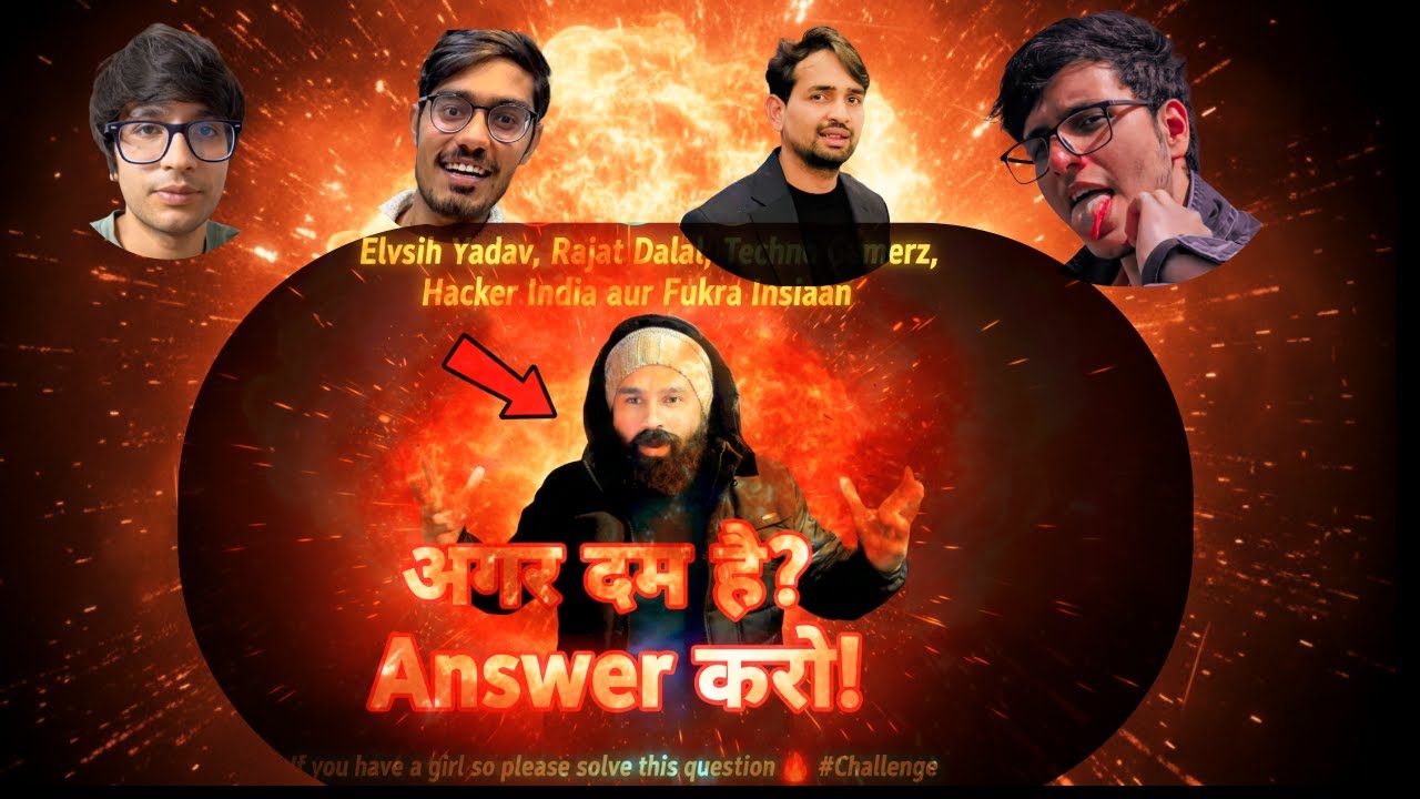 Only 1% Can Solve This! 😱 Challenging @souravjvlogs  & @MRINDIANHACKER   Answer Karo
