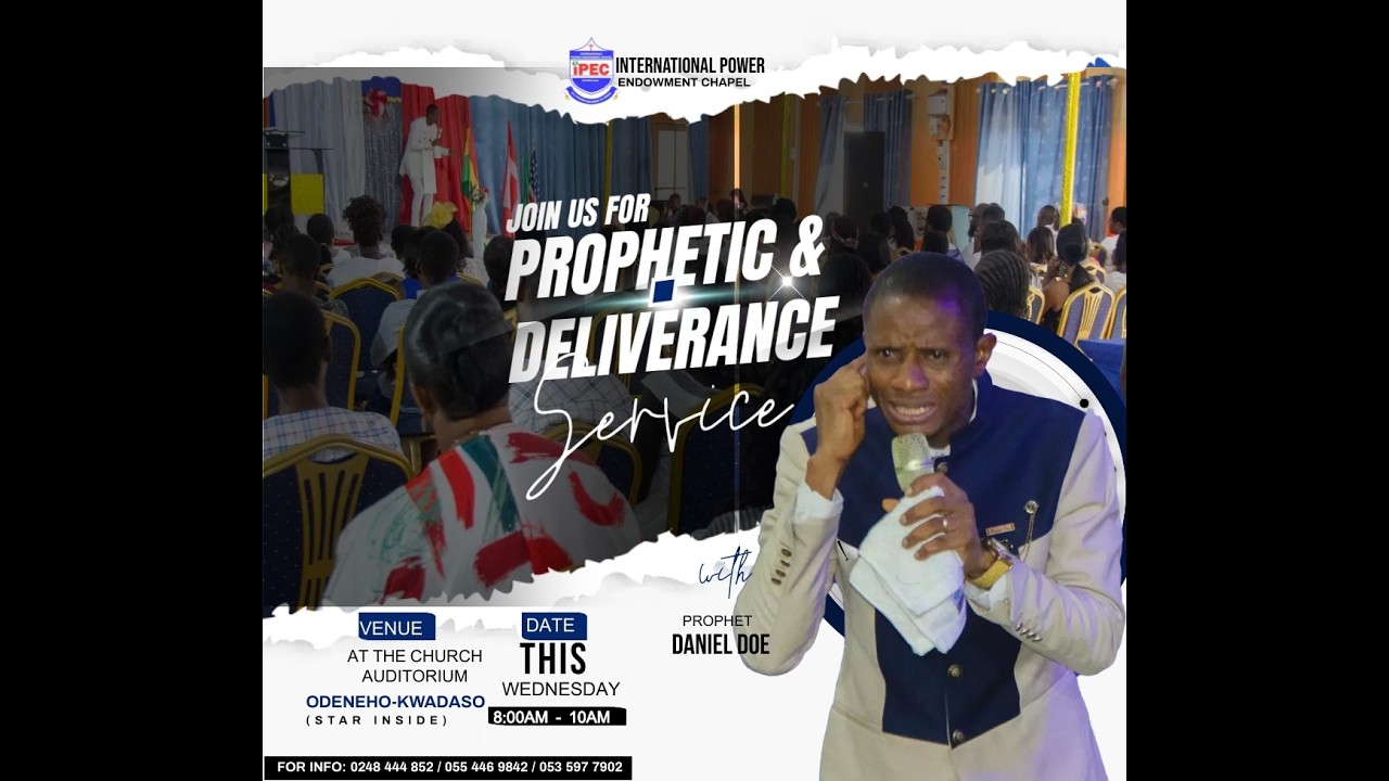 PROPHETIC & DELIVERANCE SERVICE ( 25 FEB 2026 )...STRANGE SCENT OR ODOUR AND SUDDEN SKIN DISEASES