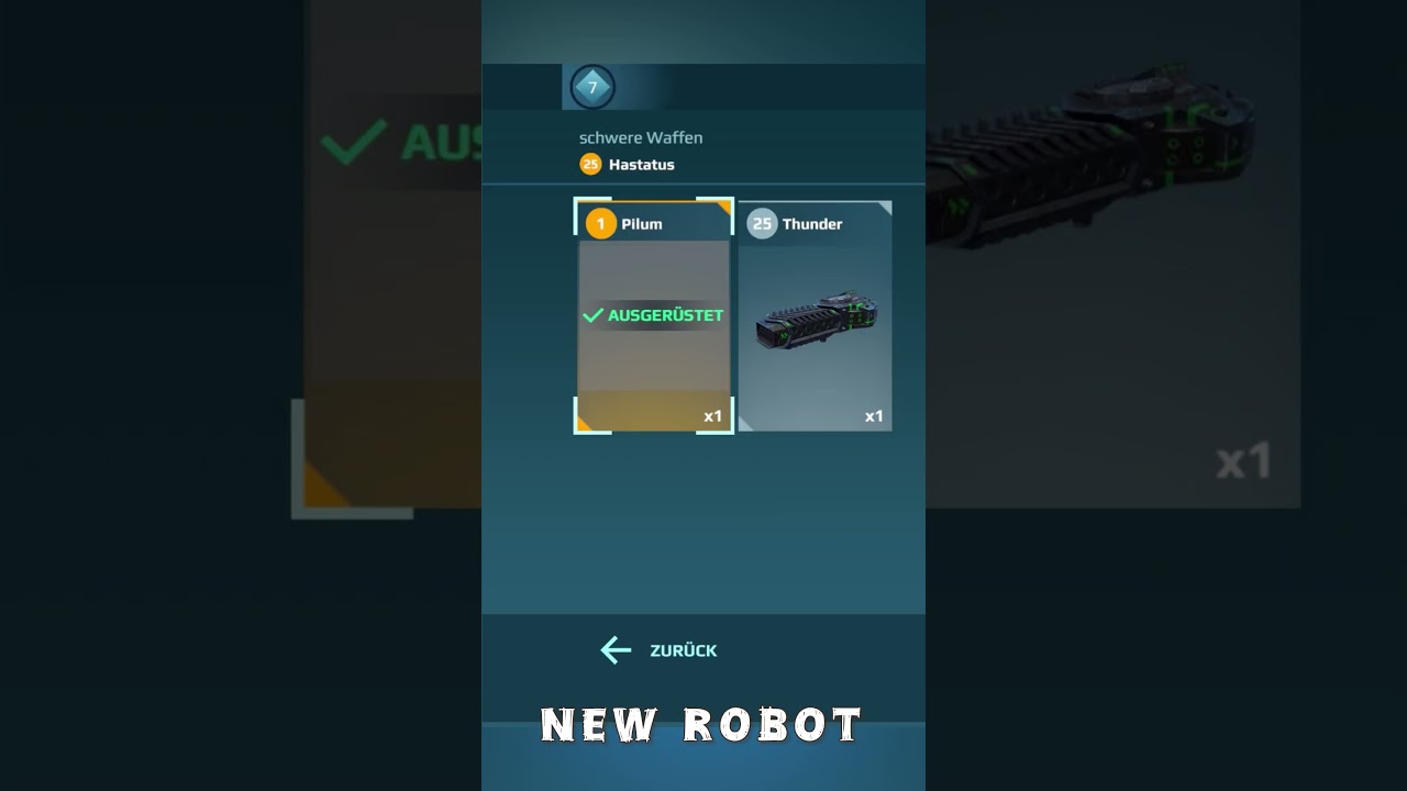 New Titan Princeps Robot Hastatus And Ultimate Typhon 🔥 War Robots #shorts