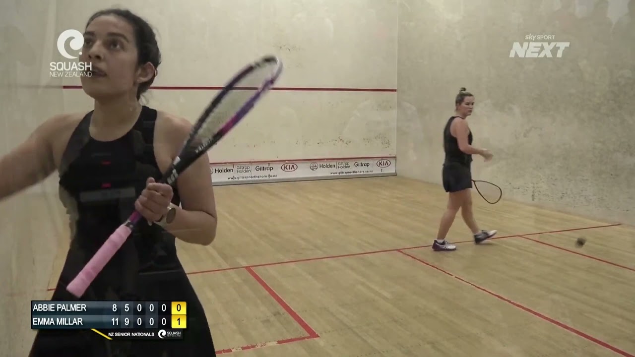 New Zealand Squash Championships 2020 - Women's Final - Emma Millar vs Abbie Palmer