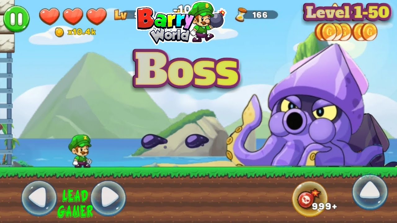 Barry world adventure Game Level 1-50 #gameplay #games #gaming