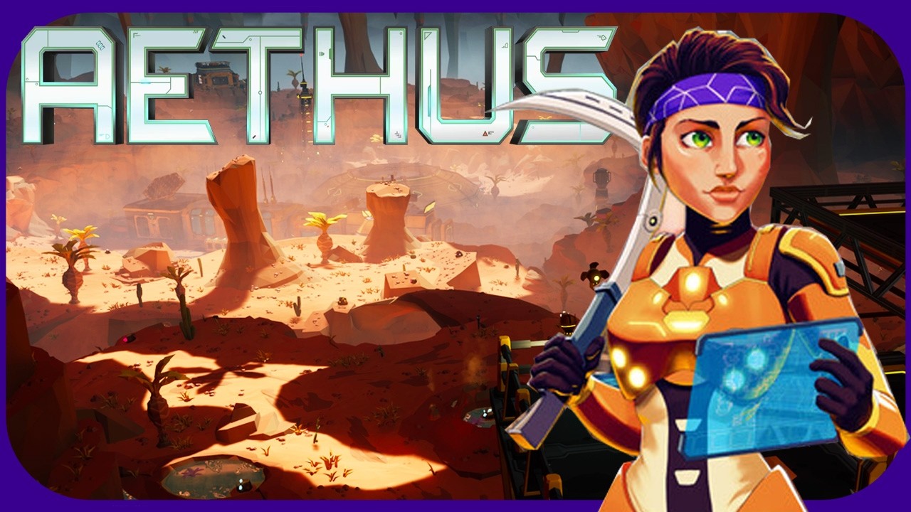 Amazing new survival Crafting Game uses no AI | Aethus | First play | Live