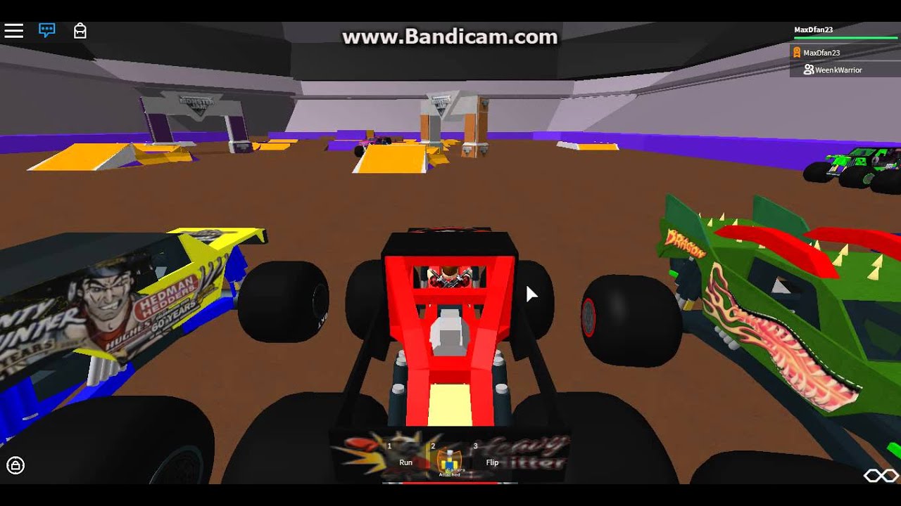Monster Jam Phoenix 2015 Racing (PART 1) Roblox