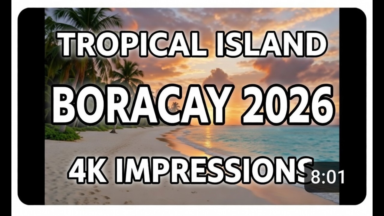 Tropical Island Boracay 2026 – 4K Paradise Impressions