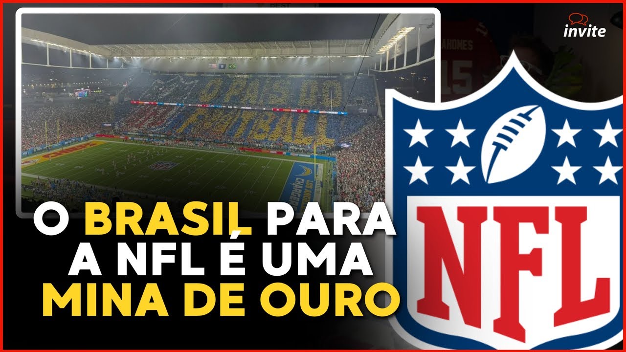 POR QUE O BRASIL VIROU MINA DE OURO PARA A NFL