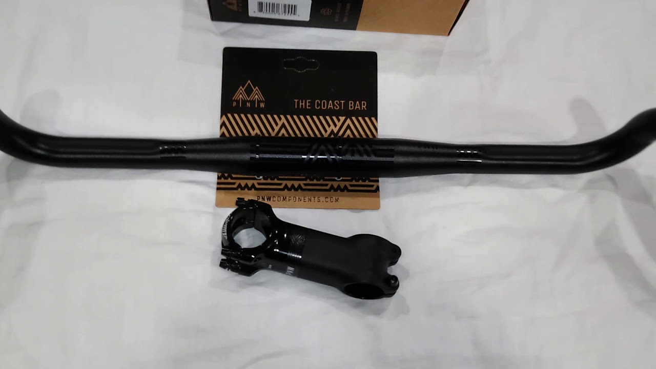 I just unboxed my new PNW Coast Gravel Drop Handlebars 480mm wide and My PNW Coast Stem 90mm