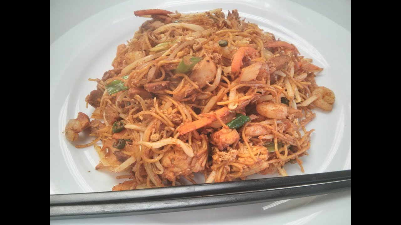 How to make take away singapore chow mein